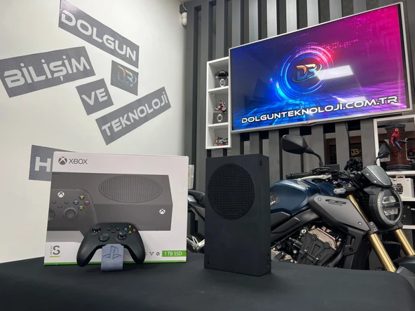 Microsoft Xbox Series S 1 TB SSD Siyah Tek Kol Kutulu (İKİNCİ EL)