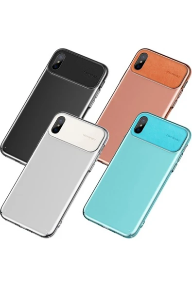 Comfortable Series Apple iPhone Xs Max Uyumlu Kılıf Beyaz - Resim 3