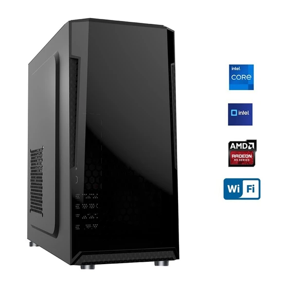 TURBOX Tx1717x PRO i5 3350P Turbo 3.30 Ghz 16GB 2X8 Dual Ram 256GB SSD 2GB R5 230 Ofis Hazır Sistem