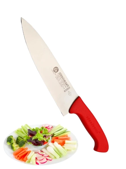 Sürdövbisa F61053 Plastik Pimsiz Sap Şef Bıçağı (SİYAH SAP) ürün görseli