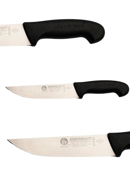 Sürdövbisa F61137 Plastik Pimsiz Sap Kasap Bıçağı (Et Parçalama) - Resim 2