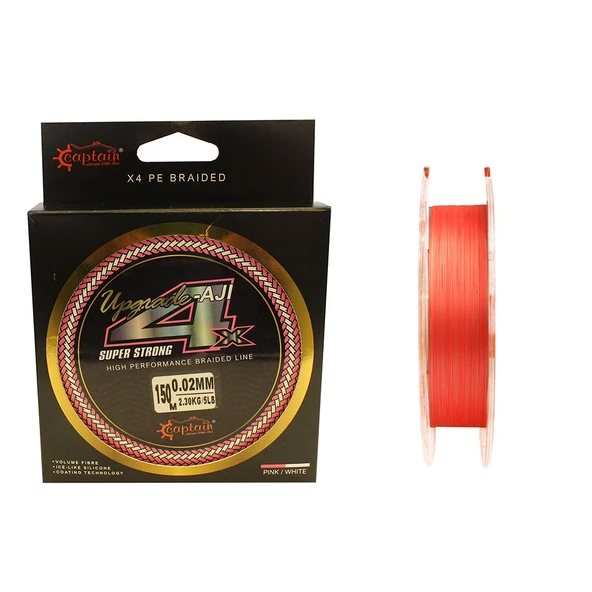 Captain Resistant PE 4 Kat Spin İp Misina 150mt Yeşil  0.06 mm - 2