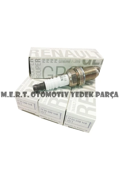 Renault Megane 1.6 Çift Tırnak Ateşleme Bujisi 7700500168 ürün görseli 1