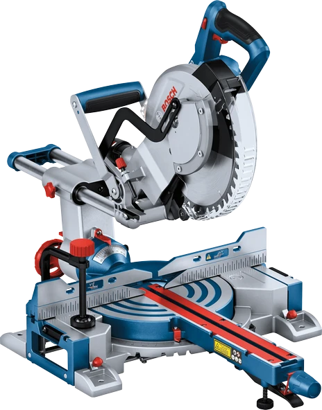 BOSCH GCM 18V-254 D Akülü Kızaklı Gönye Kesme Makinası 254 mm (Akü ve Şarj Aleti Hariç)