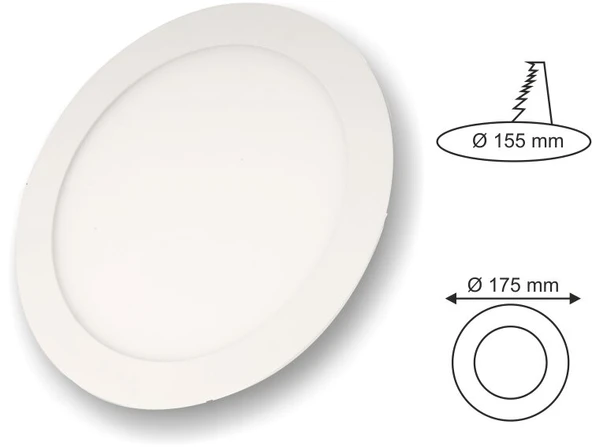 CATA 12W GÜNIŞIĞI LED PANEL ARMATÜR