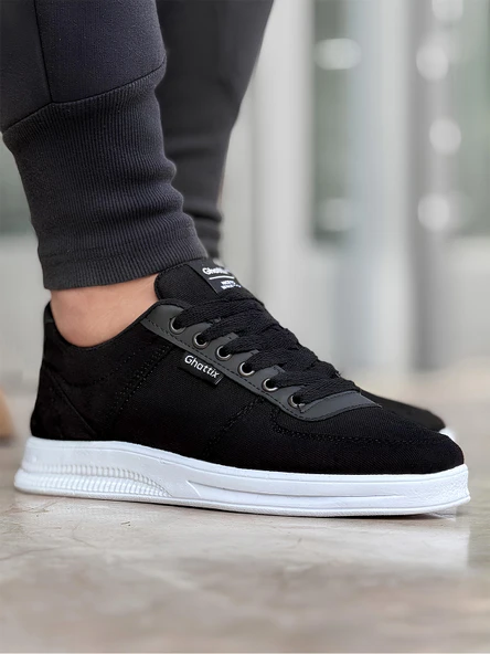 Ghattix Erkek Keten Günlük Sneaker Ayakkabı