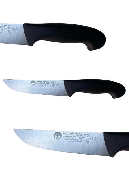 Sürdövbisa F61135 Plastik Pimsiz Sap Kasap Bıçağı - Resim 2