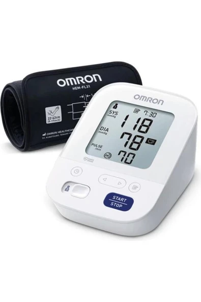 Omron M3 Comfort HEM-7155-E Intellisense Koldan Tansiyon Ölçer