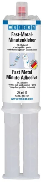 Weicon Fast-Metal Dakikalık Yapıştırıcı 24 Ml