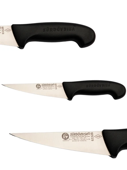 Sürdövbisa F61126 Plastik Pimsiz Sap Kasap Bıçağı - Resim 2