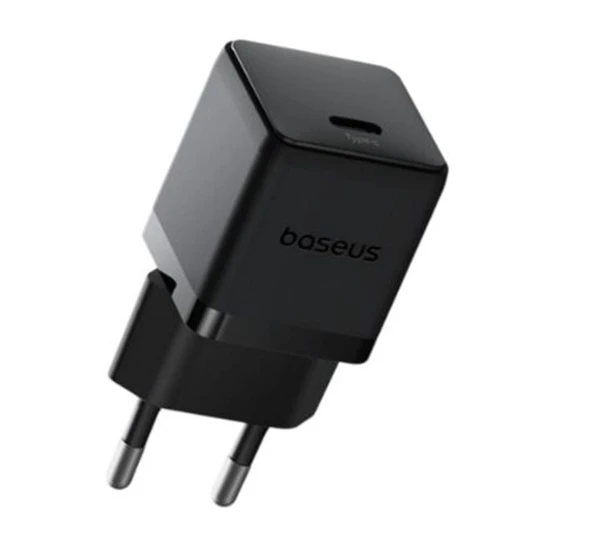 Baseus P10111605113-00 1C 30W Siyah Palm Hızlı Şarj Aleti ürün görseli