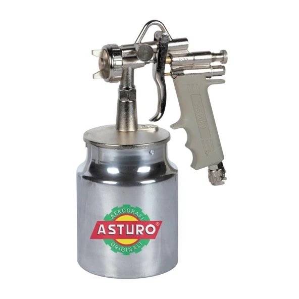 Asturo G70 Alttan Depolu Boya Tabancası 1,8 mm