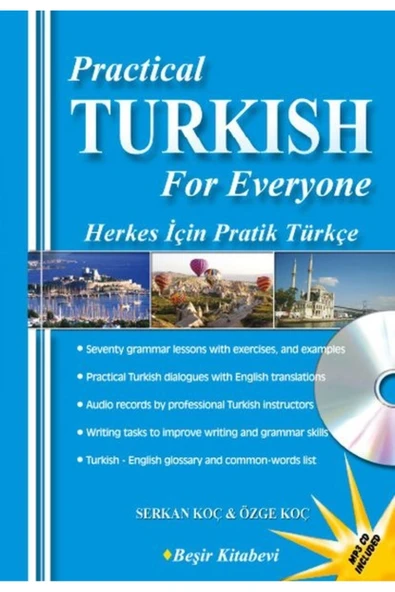 BEŞİR KİTABEVİ Practical Turkish For Everyone - Herkes Için Pratik Türkçe Cd'li