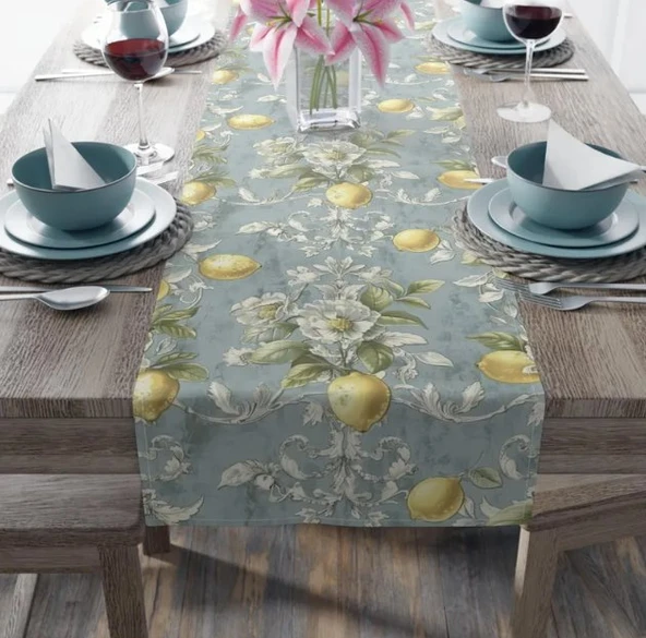 Barok Limon Desenli Ranır - Runner