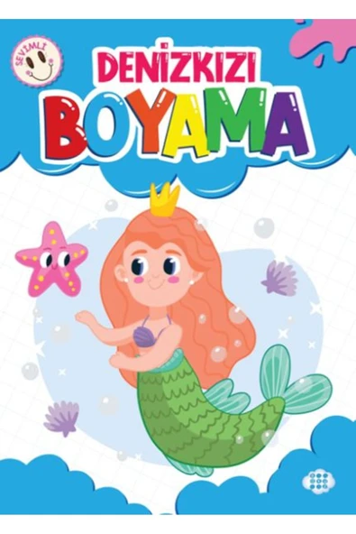 KARATAY YAYINLARI Sevimli Denizkızı Boyama