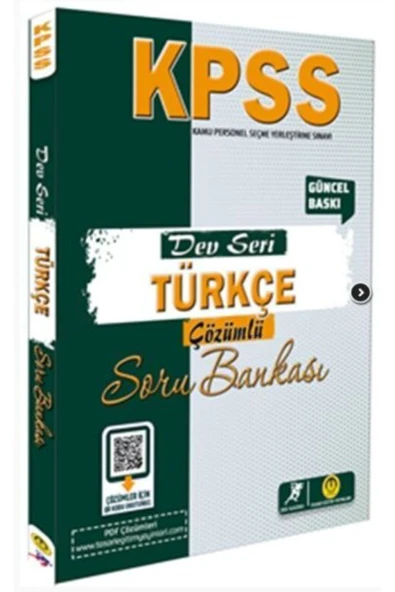 TASARI AKADEMİ YAYINLARI Tasarı Yayınları KPSS Türkçe Dev Seri Soru Bankası