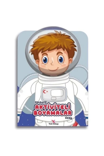LİLAKİTAP Nessiworld Stickerli Aktivite Ve Boyamalar Uzay