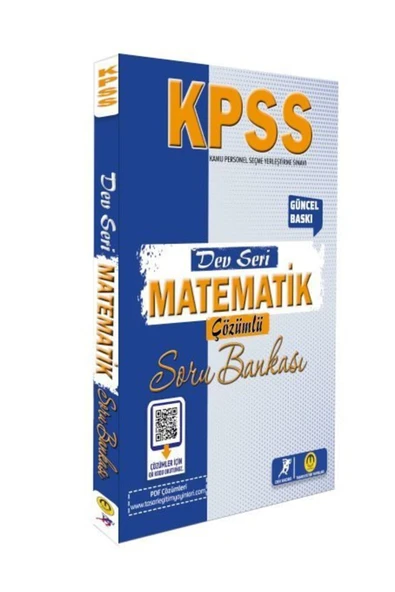 TASARI EĞİTİM YAYINLARI Tasarı Yayınları KPSS Dev Seri Matematik Soru Bankası