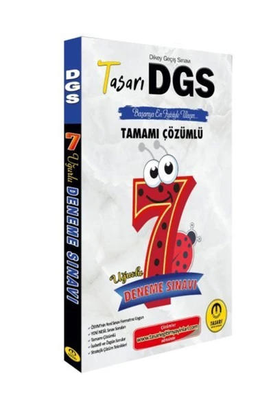 TASARI YAYINLARI Tasarı Dgs 7 Uğurlu Çözümlü Deneme