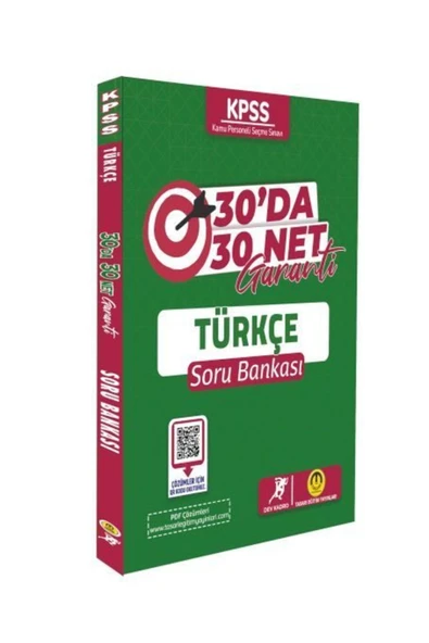 TASARI YAYINLARI Tasarı Yayınları KPSS Türkçe 30 da 30 Net Garanti Soru Bankas