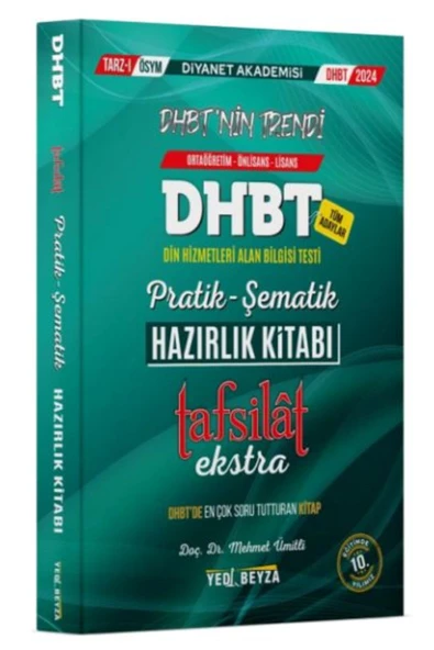YEDİ BEYZA YAYINLARI YediBeyza 2024 Tafsilat Ektra Hazırlık Kitabı