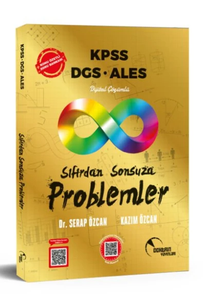 NAN KİTAP Doktrin Yayınları KPSS - DGS - ALES Sıfırdan Sonsuza Problemler Soru Bankası (Dijital Çözümlü)