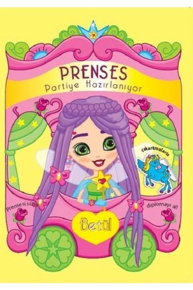 REVZEN KİTAP Prenses Partiye Hazırlanıyor - Betül - 1