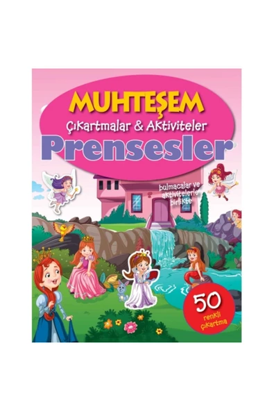 PARILTI YAYINLARI Muhteşem Çıkartmalar Ve Aktiviteler - Prensesler - 1