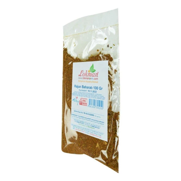 Doğal Cajun Baharatı 1.Kalite Kajun Patates Et Baharatı 100GR - 3