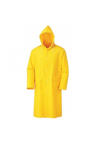 KUZGUN TİCARET Sarı Yağmurluk XXL Çıtçıtlı