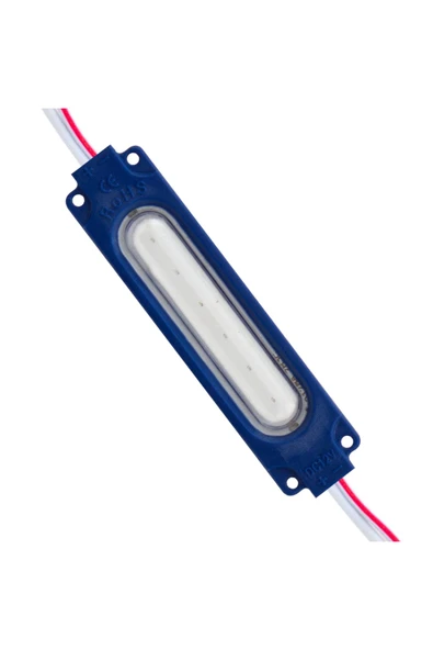 KUZGUN TİCARET 12 VOLT 2 WATT MAVİ MODÜL LED 68X16 MM (4767) - Kuzgun Ticaret