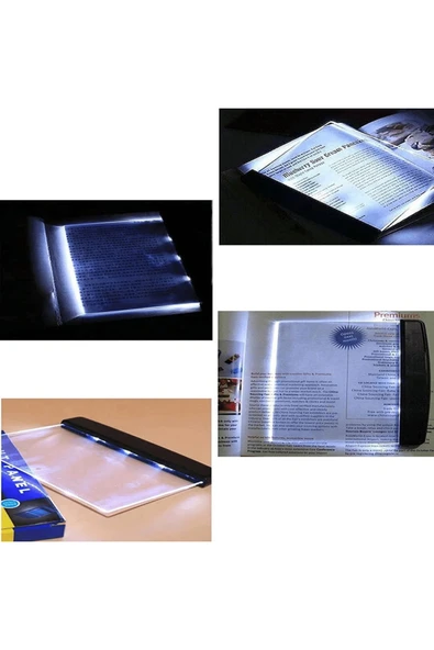 KUZGUN TİCARET Kitap Okuma Lambası Led Panel - Kuzgun Ticaret