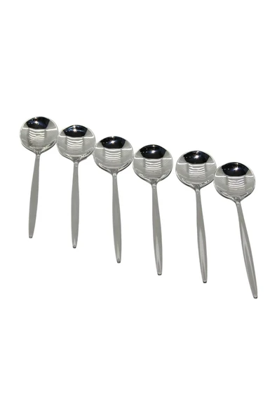 KUZGUN TİCARET 6PCS METAL YEMEK KAŞIK (4767) - Kuzgun Ticaret