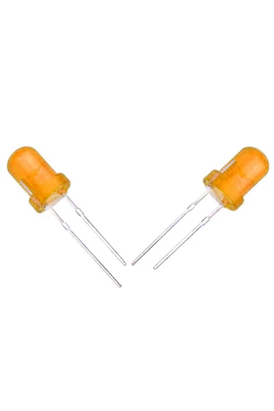 KUZGUN TİCARET HALMET LED 4.8MM TURUNCU (4767) - Kuzgun Ticaret