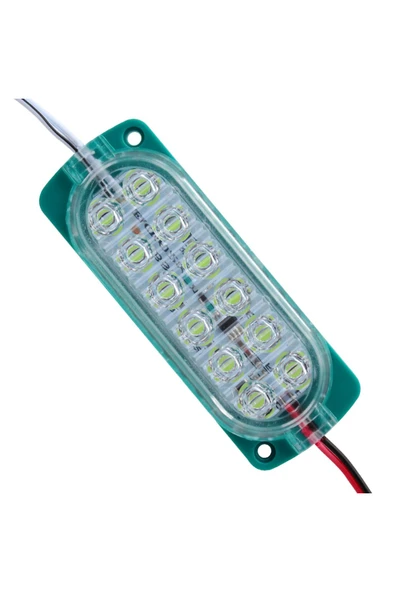 KUZGUN TİCARET PARLAK YANIP SÖNEN YEŞİL MODÜL LED 2835 24 VOLT 1.2 WATT (4767) - Kuzgun Ticaret