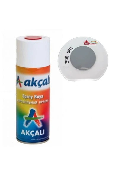 KUZGUN TİCARET Akçalı Sprey Boya 400 ml 306 Gri