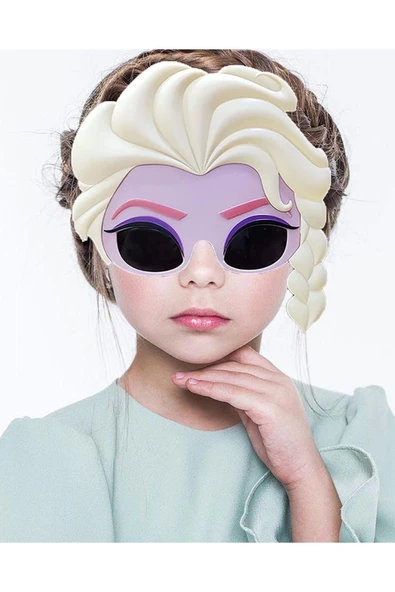 KAPAMARKA Karlar Ülkesi Frozen Elsa Temalı Parti Gözlüğü 19x21 Cm