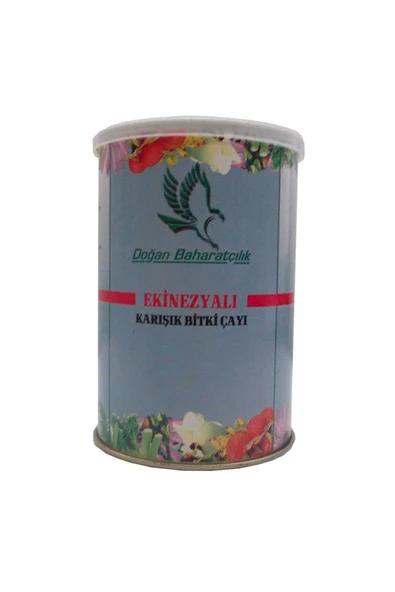 KUZGUN TİCARET Ekinezyalı Karışık Bitkisel Çay 100 Gr Teneke Kutu