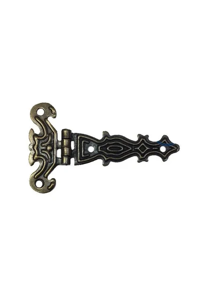 VİCEM Dekoratif, Sac Tek Kuyruklu Menteşe - 40x68 Mm, Küçük, Antik, 1 Adet