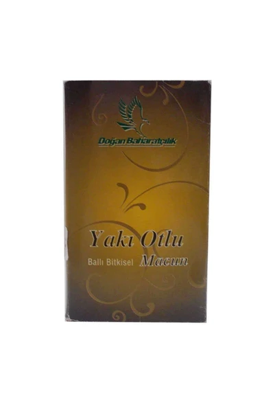 KUZGUN TİCARET Yakı Otlu Ballı Bitkisel Karışım Cam Kavanoz 450 Gr