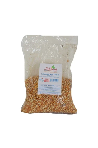 KUZGUN TİCARET Patlatmalık Mısır 1000 Gr Paket - 1