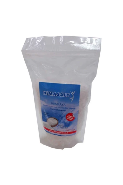 KUZGUN TİCARET Yemeklik Himalaya Kristal Çakıl Kaya Tuzu Beyaz 500 Gr - 1