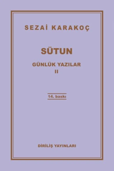 KUZGUN ONLİNE SHOP Günlük Yazılar 2 - Sütun