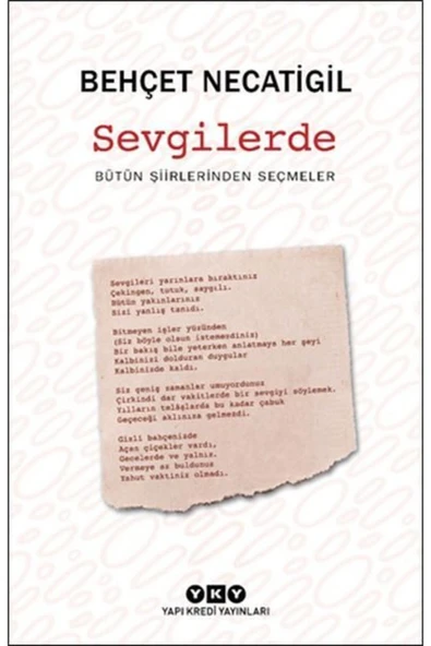 KUZGUN ONLİNE SHOP Sevgilerde - Bütün Şiirlerinden Seçmeler