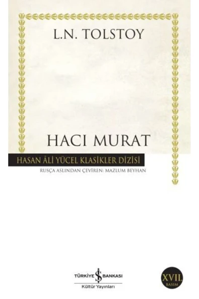KUZGUN ONLİNE SHOP Hacı Murat - Hasan Ali Yücel Klasikleri