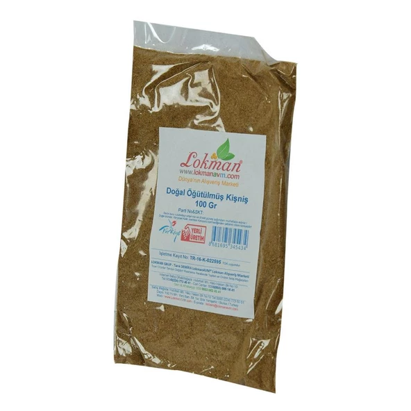 Doğal Öğütülmüş Kişniş Tozu Kinzi Aş Otu Kizbere Toz 100GR - 2