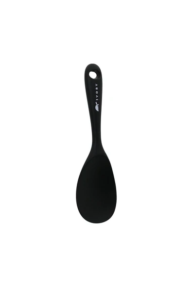 KUZGUN ONLİNE SHOP SİLİKON - SİYAH PİLAV SERVİS KAŞIK 22CM (4767) - Lisinya