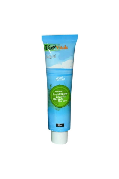 KUZGUN ONLİNE SHOP Portakal Zencefil Rezene Lavanta Karanfil Aloe Vera Masaj Jeli 75 ML