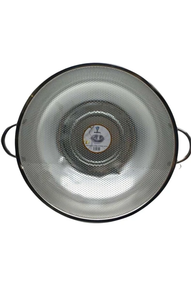 KUZGUN ONLİNE SHOP METAL KULPLU ÇELİK TEL SEPET SÜZGEÇ 32CM (4767) - Lisinya