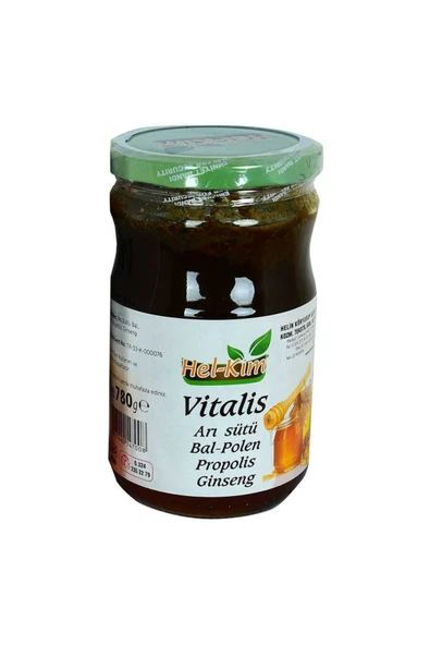 KUZGUN ONLİNE SHOP Vitalis Arı Sütü Bal Polen Propolis Ginsengli Bitkisel Macunnu 780 Gr
